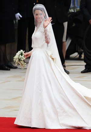Kate's Wedding Dress Revealâ€“dailybeast.comâ€“Top 10