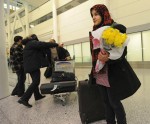 Afghan girl arrives in Canada to attend school