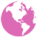 Pink Globe of The Women's Eye