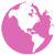 Pink Globe of The Women's Eye