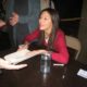 Amy Chua at KPFA event signing books