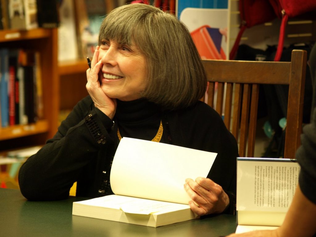Anne Rice, author; photo from Anne Rice's office