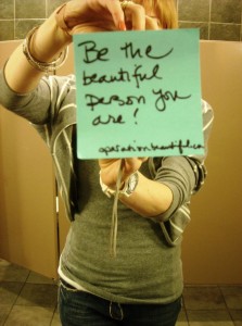 Stacey Postit for Operation Beautiful