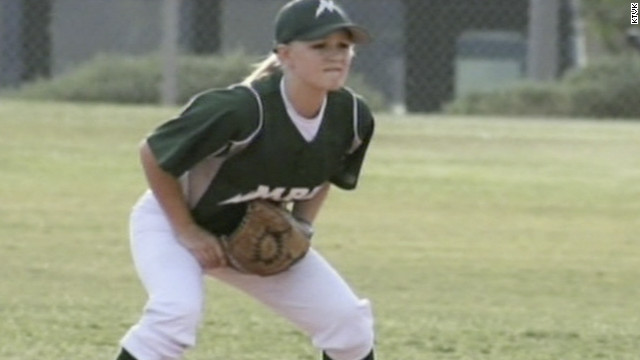 Baseball girl in forfeited game in Arizona