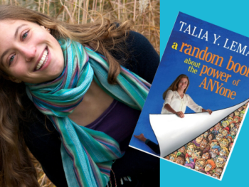 Talia Lemon, founder of RandomKids and author of "A Random Book About the Power of ANYone | Photos given to TWE by Talia