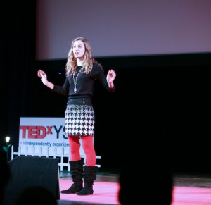 Talia Leman of RandomKid at TEDxYSE
