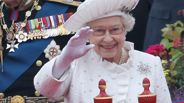 Queen Elizabeth at Jubilee 6/3/12