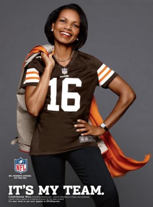 Condoleeza Rice Models for NFL