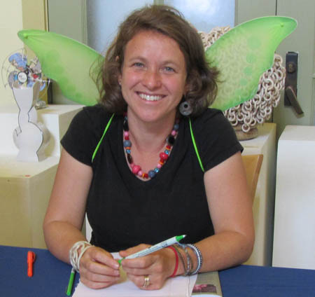 Fairy House Handbook author, Liza Gardner Walsh