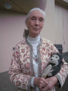 Jane Goodall at Bioneers Conference/Photo: Pamela Burke