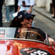 Sylvia Obert at the Mille Miglia