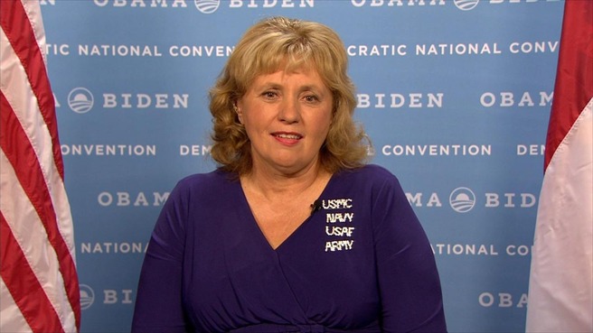 Elaine Brye, introducer of Michelle Obama at 2012 DNC