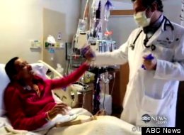 Robin Roberts, ABC host, in hospital during bone marrow transplant