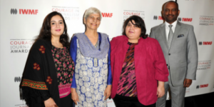 Journalists at International Womens Media Foundation-10/12