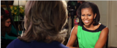 Michelle Obama for TWE Top 10 - Photo: Hank Disselkamp