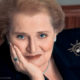 Madeleine Albright wearing her Liberty pin
