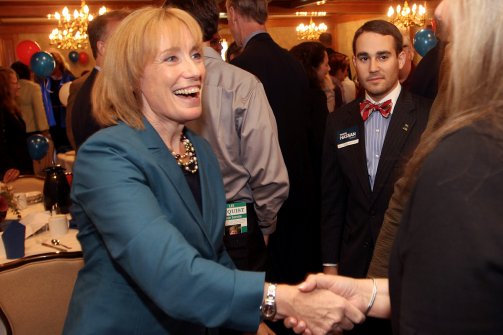 Maggie Hassan, running for Gov. of N. H./Photo: Jim Cole
