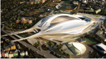 Zaha Hadid Design Selected for Japanese National Stadium | Photo: Zaha Hadid Design