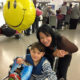 Elissa Montanti with Abed arriving from Turkey | Global Medical Relief Fund