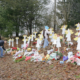 Roadside Memorial in Newtown for the victims of the Sandy Hook Elementary School shooting | Photo: Mark Borderud