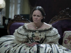 Sally Field playing Mrs. Lincoln in Lincoln, the Movie