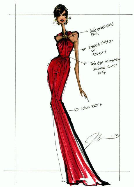 Michelle Obama Inauguration dress design by Jason Wu