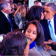 Malia photobombing Sasha's attempt to catch a Presidential Kiss - Inauguration 2013 | Credit: Credit: CNN.com screenshot by @KerstinShamberg via The Atlantic Wire