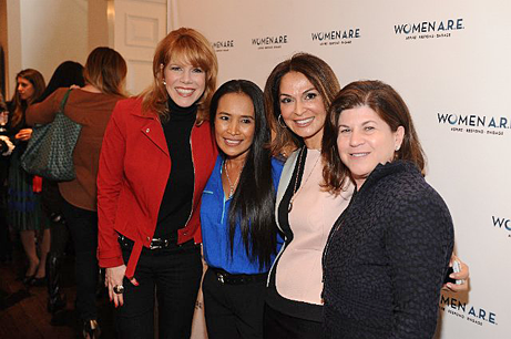 Stacey Gualandi and Somaly Mam with founders, Angella Nazarian and Beth Friedman