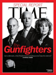Time Magazine Jan. 28, 2013 cover: 'Gunfighters' with Vice Pres. Joe Biden, Mayor Michael Bloomsberg and former U.S. Rep. Gabby Giffords
