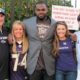 NFL football player Michael Oher and Tuohy Family