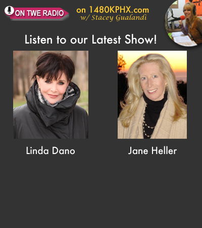 Linda Dano, popular TV actress and entrepreneur, and novelist, Jane Heller on Caregiving: Listen to their TWE Radio Podcasts