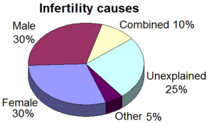 Infertility causes from Wikipedia Commons