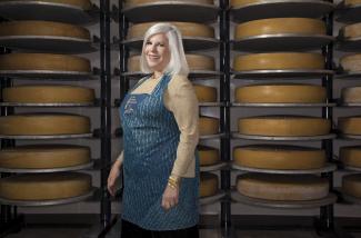 Barrie Lynn Krich--cheesemaker from More Magazine