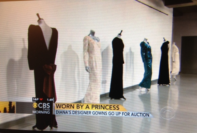 Princess Di Dresses at London Auction