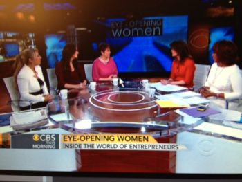 Entrepreneur panel on CBS This Morning--3/7/13--CBS Screenshot