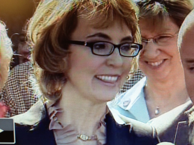 Gabby Giffords in Tucson, Mar. 6, 2013