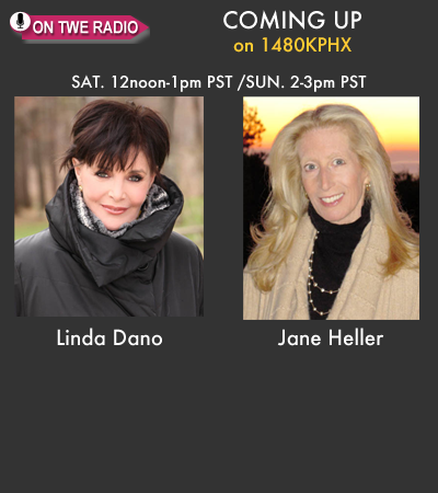 Linda Dano, TV actress and entrepreneur, and author Jane Heller