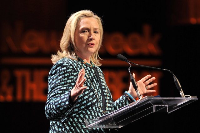 Hillary Clinton Joins Women in World Summit