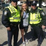 Bree McMahon, amputee soccer player visits Boston bombing Victims