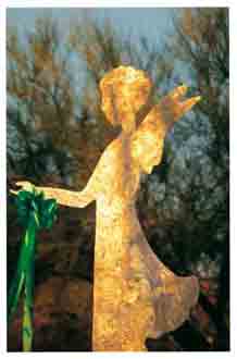 Statue in memory of Christina-Taylor Green, The Angel of Steadfast Love by Lei Hennessy-Owen