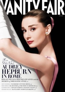 Vanity Fair cover with Audrey Hepburn