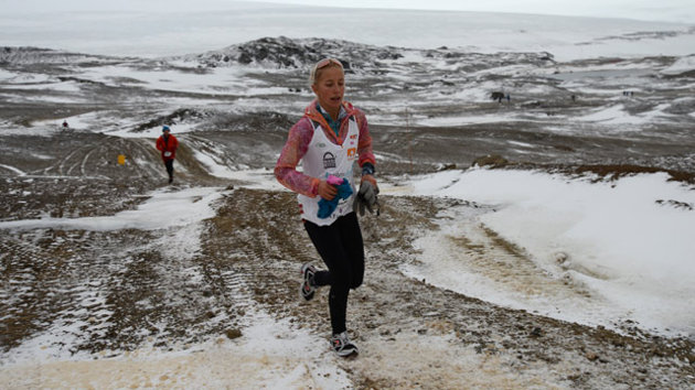 Winter Vinecki, Triathalon Runner for Dad/Photo: ABC News