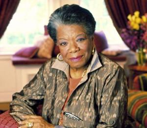 Maya Angelou on her birthday