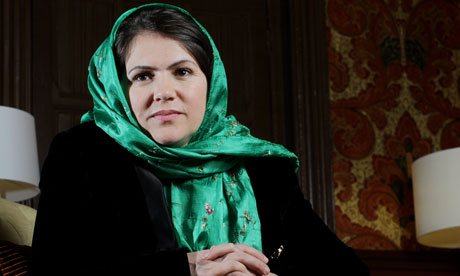 Fawzia Koofi, Afghanistan woman in Parliament/Photo: Graeme Robertson
