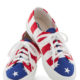 Grand bold flag sneakers at modcloth
