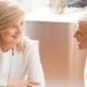 Arianna Huffington and Mika Brzezinski at Huff Post Women's Conference