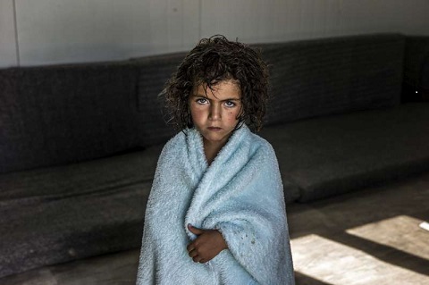 Syrian girl refugee in Zaatari amp in Jordan/Photo: UNHOCR/O.Laban-Mattei