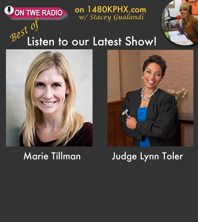 Marie Tillman of the Pat Tillman Foundation and Judge Lynn Toler of Divorce Court for TWE Radio 'Best of' Show Podcasts