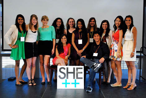 2013 she++ Conference team, Stanford University
