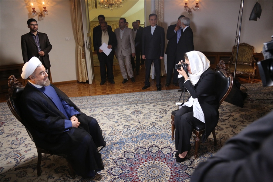 Ann Curry and President of Iran exclusive